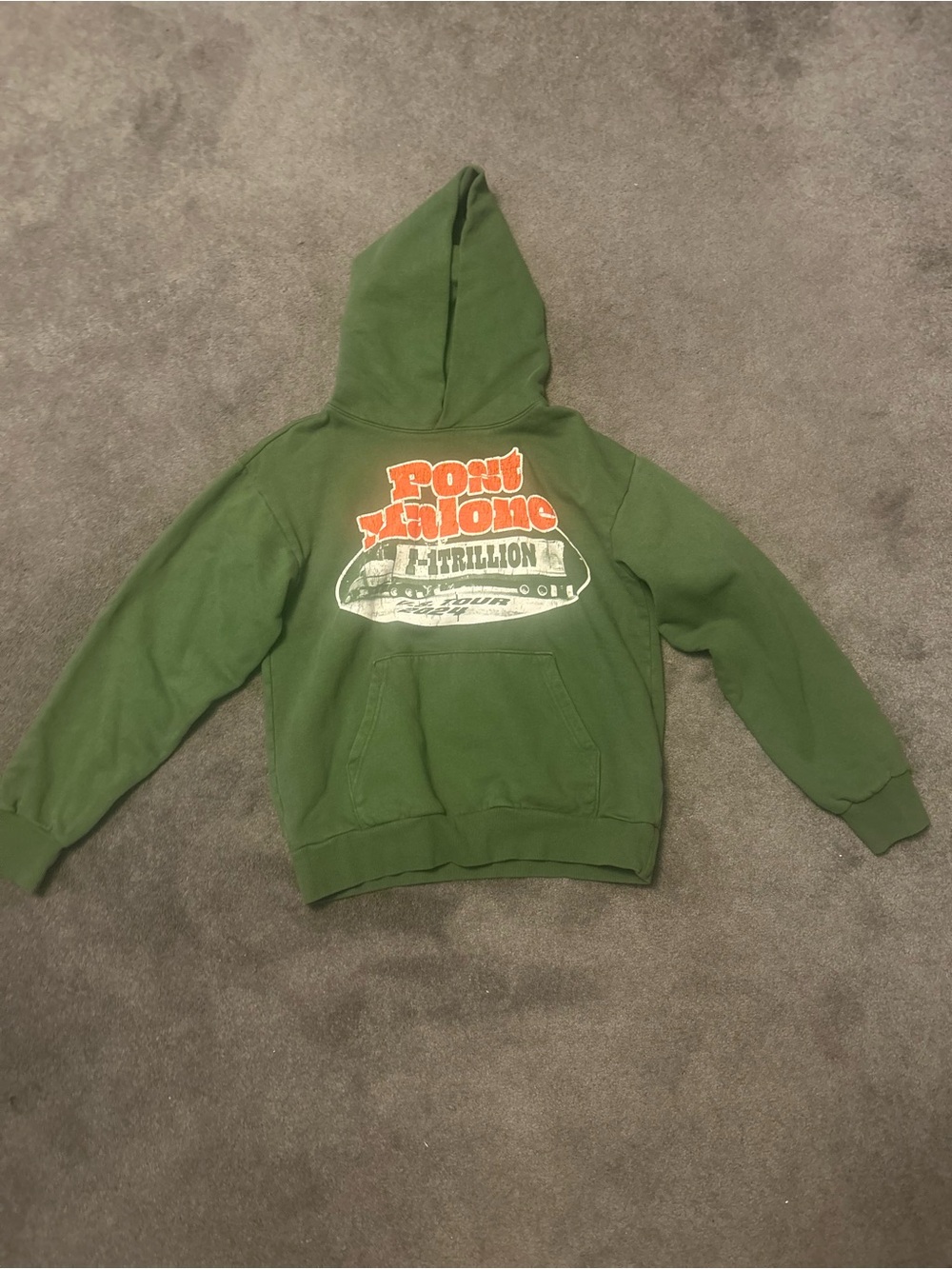 Port Malone Green Pullover Hoodie